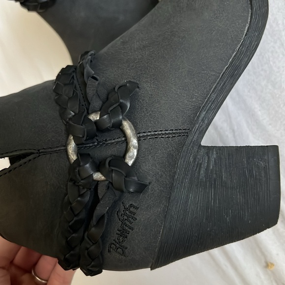 Blowfish Black Cowboy Ankle Booties size 5.5 NWOT - Picture 3 of 7